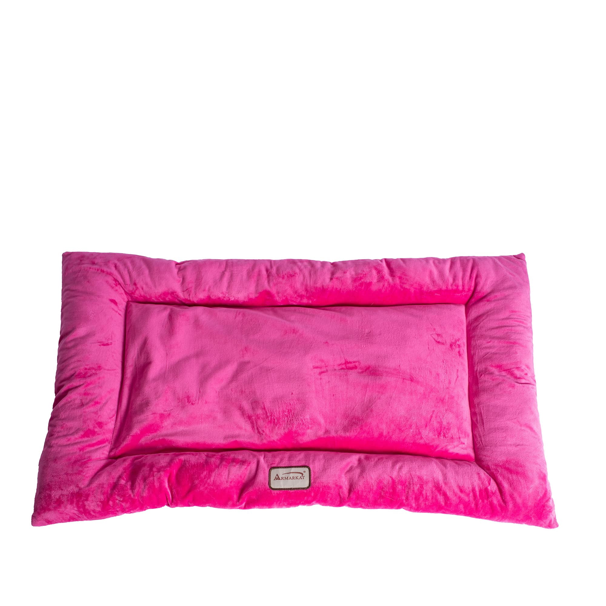 Alfombra De Cama Para Mascotas Armarkat M01-medium 68,58 Cm X 48,26 Cm X 6,35 Cm, Color Rosa