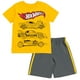 thumbnail image 1 of Conjunto de ropa Hot Wheels: camiseta y pantalones cortos de malla para niños 2T, 1 of 8