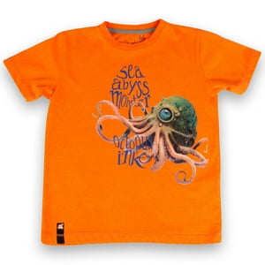 Polera Niño Naranjo Pillin