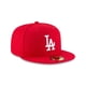 thumbnail image 3 of Gorra New Era Los Angeles Dodgers 59FIFTY, ajustada, color escarlata, 3 of 6