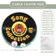 thumbnail image 2 of La morsa cantante-theme Fitted Round Tablecloths Elastic Edged Table Covers Waterproof Table Cloth for Kitchen Holiday Party Tables Decor 120cm, 2 of 6