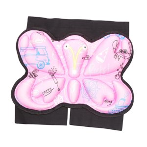 Ioensy - Almohadilla De Cadera Para Niños, Equipo De Soporte Ligero, Patinaje Sobre Ruedas A Prueba De Golpes, Rosa M