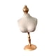 thumbnail image 3 of Collar de collar Organizador de joyería que muestra la exhibición de la cadena colgante de busto maniquí para la decoración de la encimera del tocador, 3 of 5