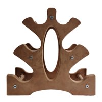 Magideal - Estante De Mancuernas 3 Capas De Soporte De Mancuernas Un Marco Estante De Almacenamiento De Mancuernas Para Ejercicio De Pesa Ejercicio Entrenamiento