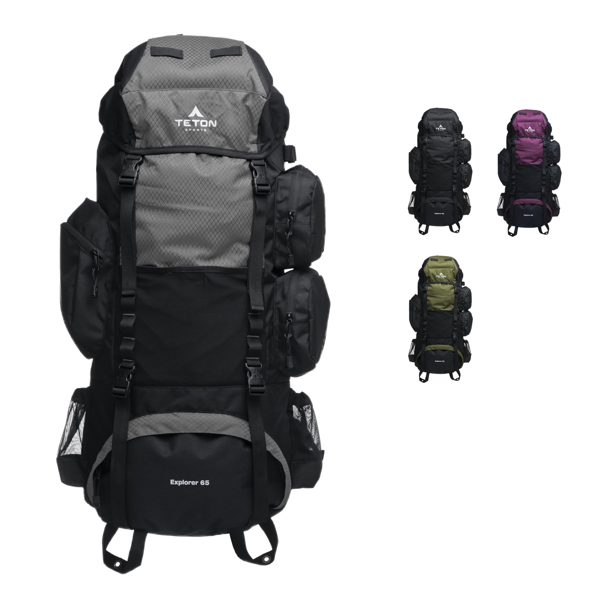 Mochila Teton Sports Teton Explorer 65l Para Senderismo Y Acampada