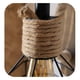 thumbnail image 3 of Lampara Colgante Vintage Rustica Jaula Madera Soga E27, 3 of 3