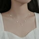 thumbnail image 5 of Luxurious Four-Leaf Clover & Zircon Chain Necklace - Perfect for Women's Choker Accessories, 5 of 5