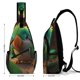 thumbnail image 2 of Riñonera Bandolera Desmarcar Loro Estampado Multicolor, 2 of 6