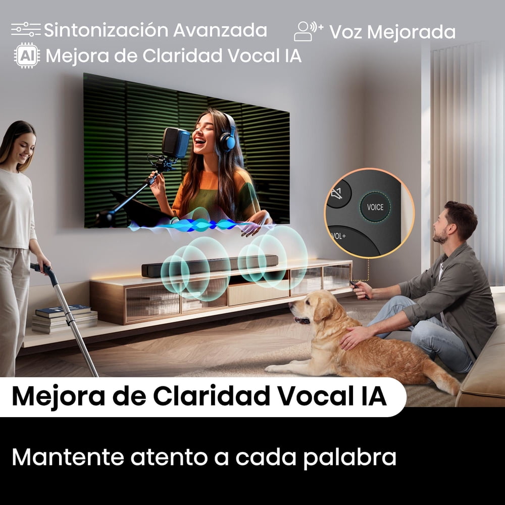 Hisense Soundbar HS1000 Negro, foto 8