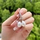 thumbnail image 4 of Hot Sale Water Drop Faux Pearl Zircon Earrings Wedding Bridesmaid Earrings Women's Fine Jewelry, 4 of 4