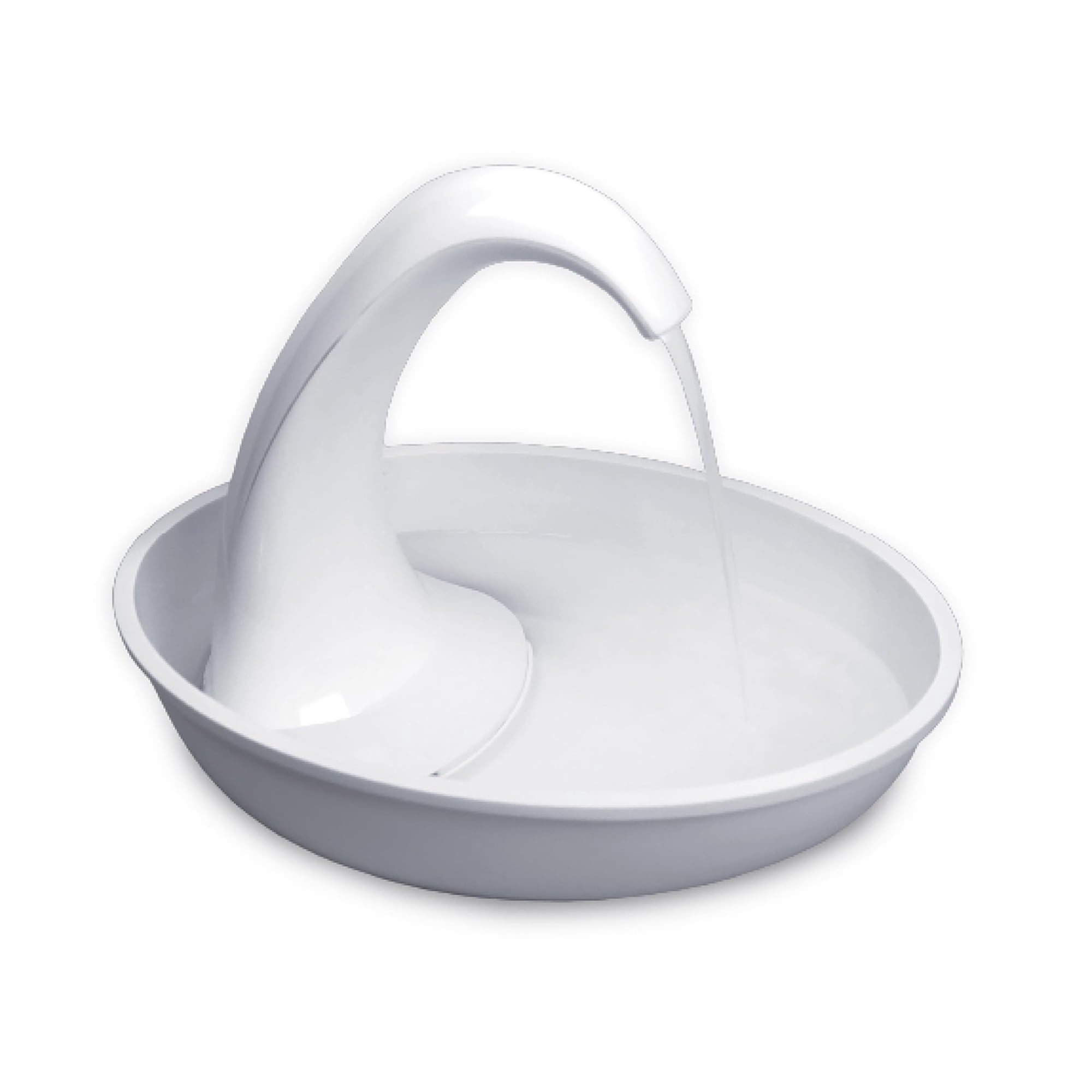 Bebedero Para Mascotas Pioneer Pet Swan Con Capacidad De 2,4 Litros Para Gatos Y Perros