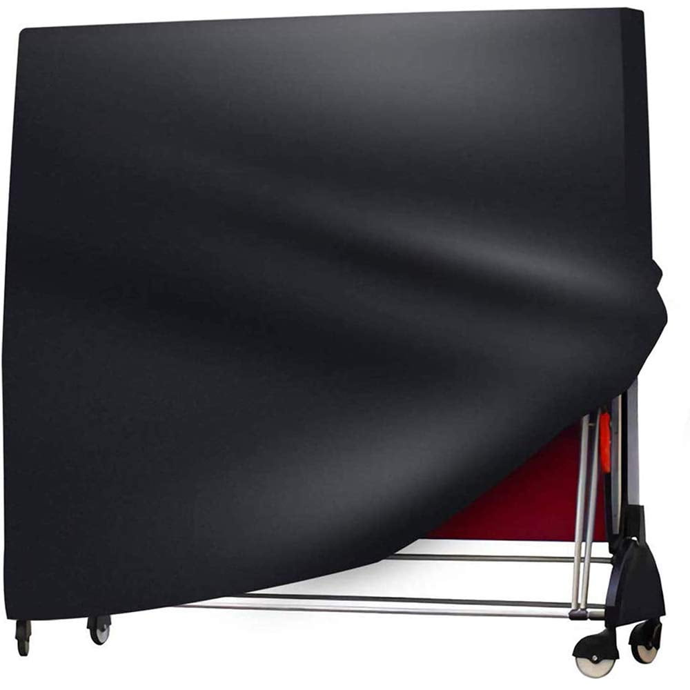 Xusx111 - Cubierta De La Mesa De Tenis De Mesa De Terraza Cubierta De Protección De La Mesa De Tenis De Mesa Impermeable Cubierta De Tenis De Mesa Plegable Interior Y Exterior (165 * 70 * 185cm)