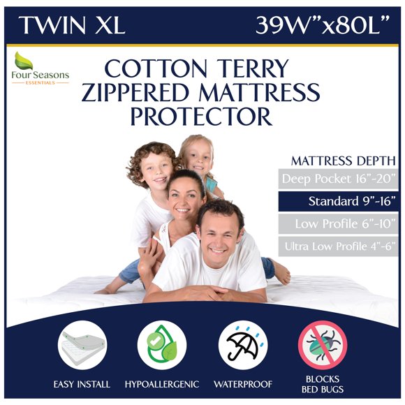 Protector de colchón Four Seasons Essentials Twin XL