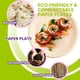 thumbnail image 4 of Platos de papel PACKINNO, 23 cm, 125 unidades, caña de azúcar compostables, 4 of 8