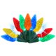 thumbnail image 1 of Luces navideñas para celebraciones, LED platino, C6, 15 m, 50 bombillas, 1 of 1