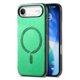 thumbnail image 1 of Magnetic Slim Case for iPhone Air with Camera Guard & Anti-Scratch Back Green, 1 of 6