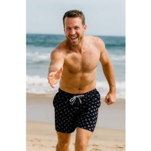 Likeshop - Traje De Baño Hombre Forro Malla Bolsillos Colores Diseños 001