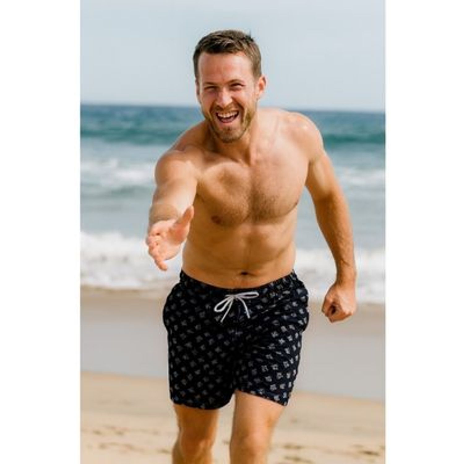 Likeshop - Traje De Baño Hombre Forro Malla Bolsillos Colores Diseños 001