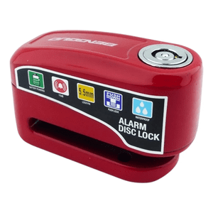 Genérico - Candado Disco Freno Moto Y Bici Con Alarma Bloqueo