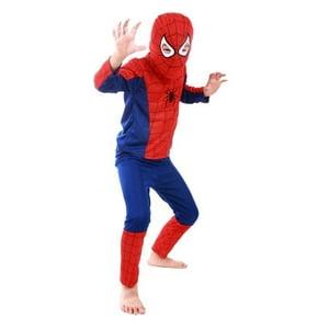 Tododisfraceschile - Disfraz Hombre Araña Spiderman Basico Talla 4 A 6 Años