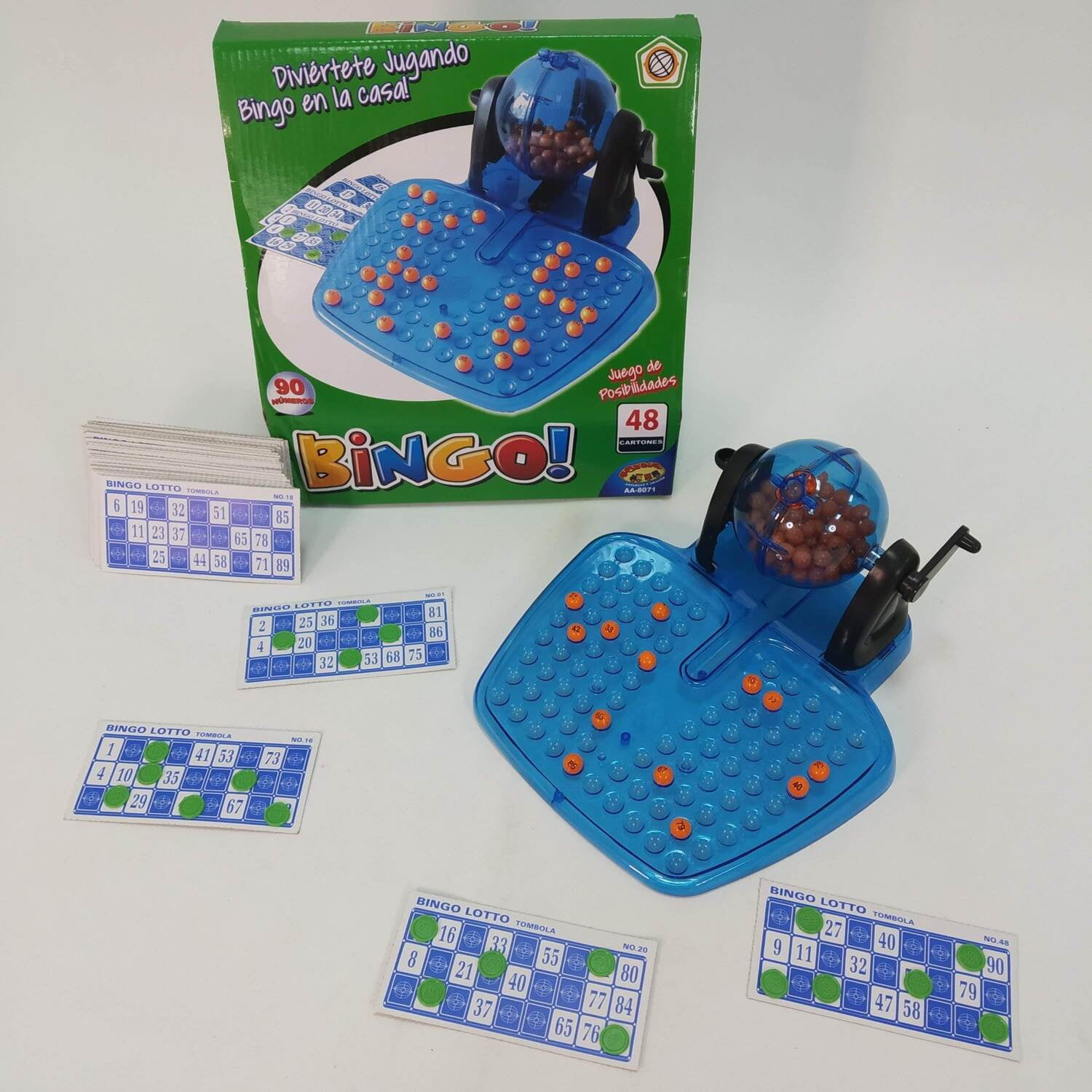 Juego De Mesa Bingo Mediano - Toyng