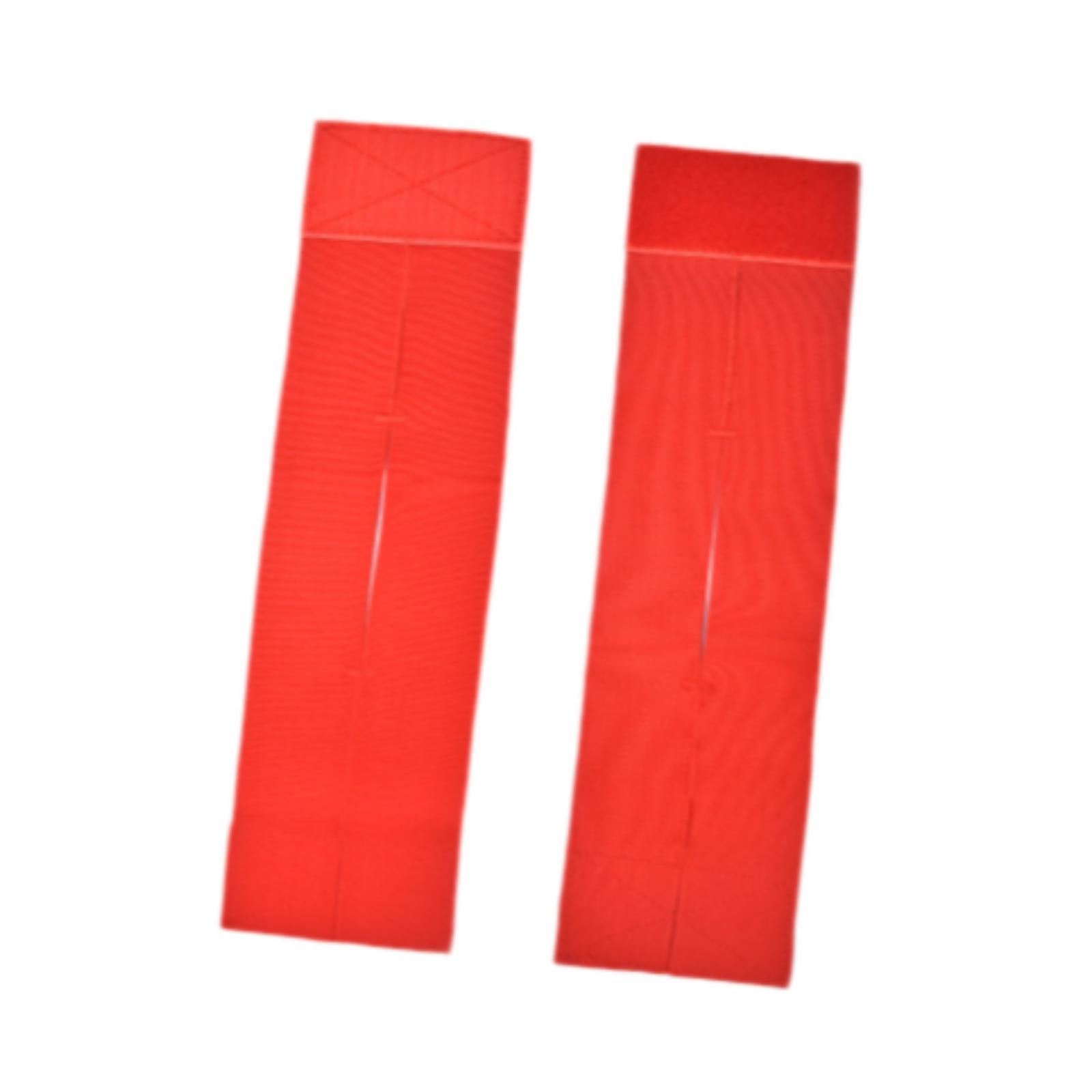 Magideal - 2 Piezas De Correas Para Guantes De Béisbol Y Sóftbol, Accesorios De Regalo, Se Adaptan A Todos Los Guantes, Cierre Rápido Y Sencillo, Resistentes Y Rojo