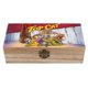 thumbnail image 1 of Caja Organizadora de Madera Rústica Don Gato y su Pandilla Desmarcar, 1 of 6