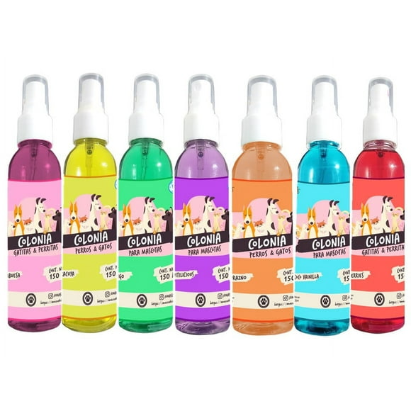Kit Colonia Para Perro - Gatos 150 Ml