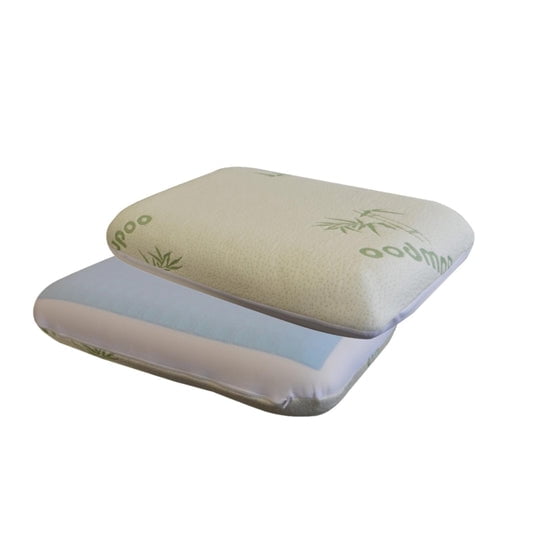 Pack 2 Almohadas Viscoelasticas Bamboo Gel 60x40x12