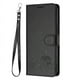thumbnail image 3 of Funda tipo cartera FOXDOCK para Xiaomi Redmi A5 4G con soporte, ranuras, RFID, diseño de gato, 3 of 5
