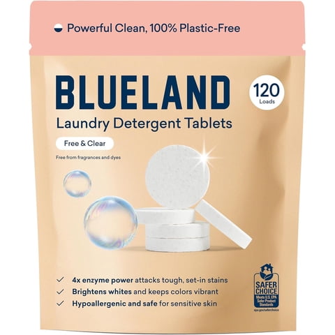 Tabletas Detergente Blueland 120 Unidades Ecológicas