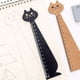 thumbnail image 3 of Cute Cartoon Cat Wood Ruler - Perfect for Learning and Environmental Protection!, 3 of 4
