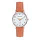 thumbnail image 1 of Reloj de Pulsera Dama Cuarzo Correa Cuero Analogo de Lujo, 1 of 3