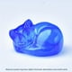 thumbnail image 1 of 1pc Sleeping Cat Crystal Carving - Healing Stone for Home Decor and Gift, 1 of 5