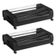 thumbnail image 3 of Almacenamiento Rodante Debajo De La Cama Caja De Almacenamiento Debajo De La Cama Con Ruedas Para Zapatos Ropa 2 Negro, 3 of 5