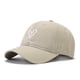 thumbnail image 1 of Vintage-Inspired Heart-Embroidered Baseball Cap with Adjustable Curved Brim, 1 of 5