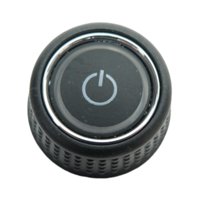 Magideal - Perilla De Radio Botón Para Reproductor Interruptor De Automóvil Control De Audio Fabricada En Pp Para Un Desempeño Fiable Adecuado Para Actualizar Co Izquierda