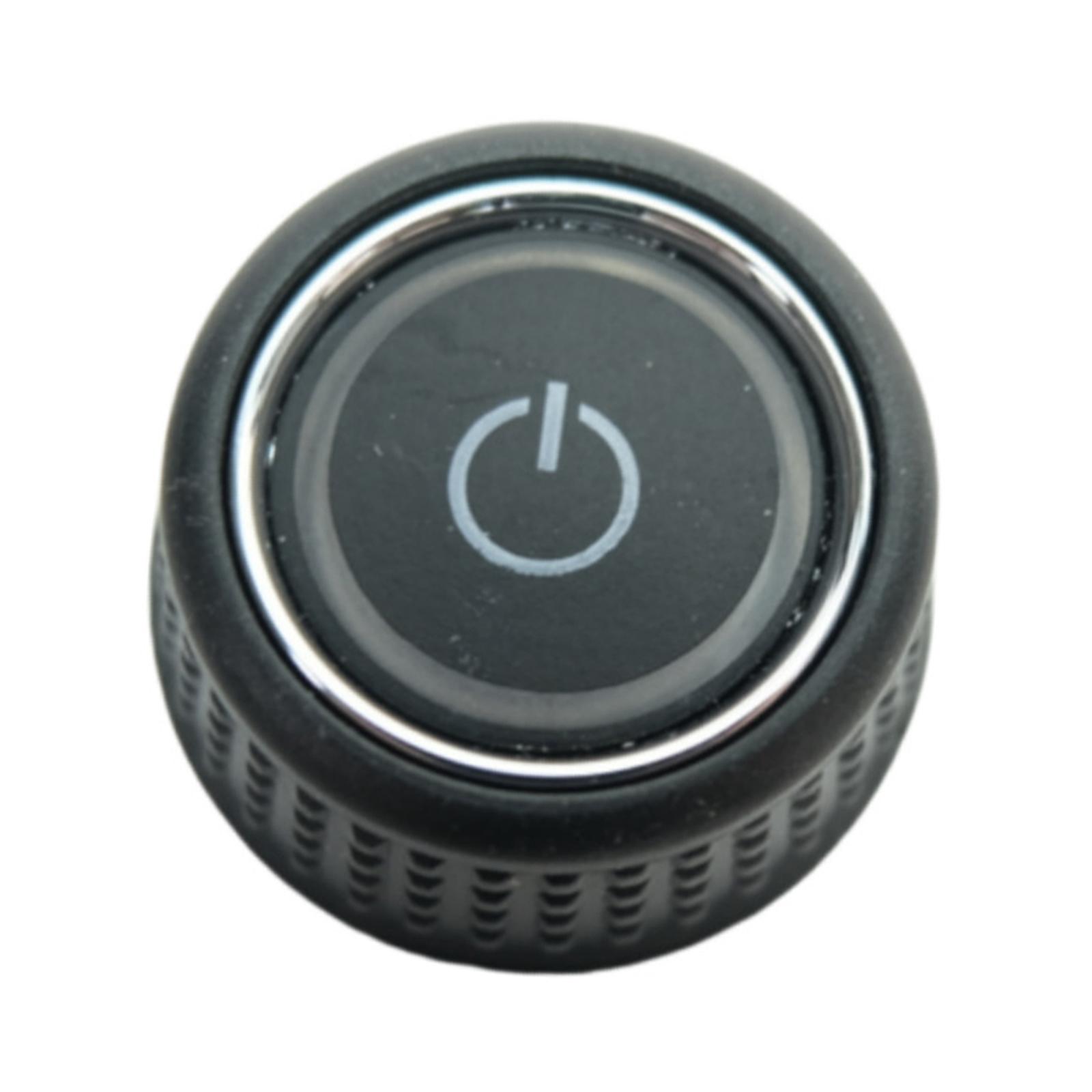 Magideal - Perilla De Radio Botón Para Reproductor Interruptor De Automóvil Control De Audio Fabricada En Pp Para Un Desempeño Fiable Adecuado Para Actualizar Co Izquierda
