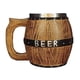 thumbnail image 1 of Tazon Resina Beer Cerveza Barril Madera Decoracion, 1 of 2