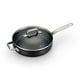 thumbnail image 3 of C51782 Progrado Titanio Titanio Nonstick Thermo spot Lavavajillas Safe Pfoa Con Base De Cocina Base De Inducción Saute Boacher Cooker Cooker 5 Cuartos Negro, 3 of 3