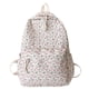 thumbnail image 1 of Women College Student Backpack Large Capacity Flower Book Schoolbag Adjustable Strap Casual Floral Backpack Teenage Girl Bag, 1 of 3