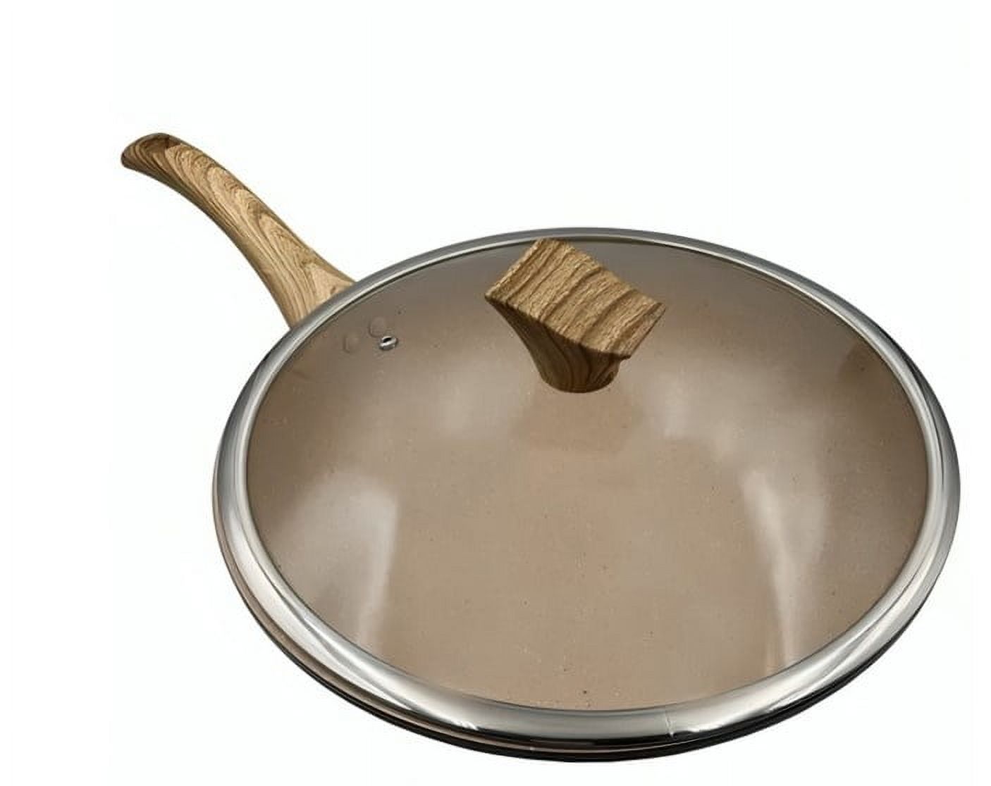 Arte Andino - Wok Stone Con Tapa 30Cm