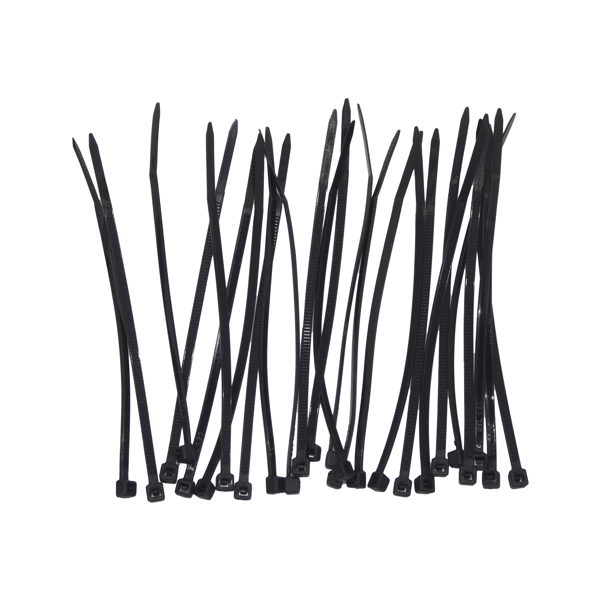 Amarras Plásticas Negra 150×2.5mm 25 Unidades Macrotel