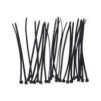 Amarras Plásticas Negra 150×2.5Mm 25 Unidades Macrotel