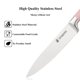thumbnail image 3 of Juego de bloque para cuchillos Generic 9 piezas rosa 1,78 kg acero inoxidable, 3 of 7