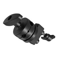 Bothyi - Cabezal De Agarre Para Soporte De Luz, Abrazadera Universal De Metal Para Reflector De Flash De Fondo, Color Negro