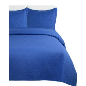 Genérico - Cubrecama Quilt Verano King Unicolor Ligero E5