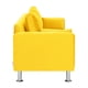 thumbnail image 3 of Sofa Sky 3c Felpa 12 Amarillo, 3 of 5