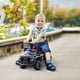 thumbnail image 2 of Auto de paseo infantil Aosom tipo patrulla policial con sistema de megafonía, 2 of 9