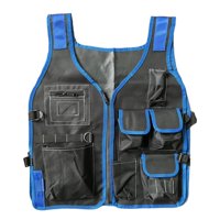 Ioensy - Chaleco De Herramientas Chaleco De Herramientas De Electricista Para Carpinteros Para Acampar Al Aire Libre Hogar